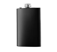 Waltonalice Fiaschetta in acciaio inox a prova di perdite, sottile, compatta, leggera, mini bottiglia da whisky, per uomini e donne, verniciata a polvere, set regalo per testimoni di damigella d'onore