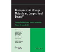 Waltraud M. Kri Developments in Strategic Materials and Compu (Copertina rigida)
