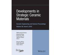Waltraud M. Krive Developments in Strategic Ceramic Material (Copertina rigida)
