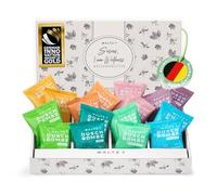 WALTZ 7 Set Bombe da Doccia, 16 Pastiglie, 8 Profumi Naturali, Aromaterapia per Relax e Benessere, Oli Essenziali, Idee Regalo Donna, Uomo, Compleanno, Originale Utile