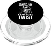 Waltz-Ing attraverso la danza Giochi di parole Idiomi Twist PopSockets PopGrip per MagSafe