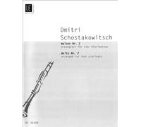 Waltz No.2 arranged for Four Clarinets