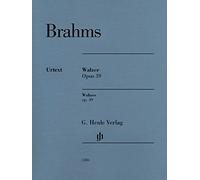 Walzer op. 39; Klavier: Instrumentation: Piano solo
