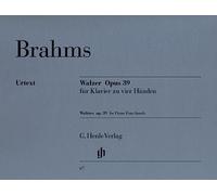 Walzer op. 39, Klavier zu vier Händen: Instrumentation: Piano, 4-hands