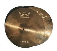 WAMBOOKA 1994 - Piatti per batteria professionali in B20 - Serie 1994 - Lavorati a mano a mano, timbro BRILLANTE. attacco rapido e grande proiezione - Ideale Rock/Pop (HIHAT 15")