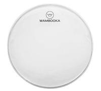 WAMBOOKA Clear Batter Drum Heads Pellicola trasparente da 10 mil a 1 velo Disponibile nei formati da 10 "a 24" (SET2 10″, 12″, 16″ 0.188MM-CLEAR BATTER 10MIL)