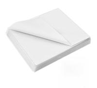 Wamkon 100 x 300 cm di larghezza, tessuto non tessuto stirabile, bianco, spessore medio (50 g/m²), per cucito, trapuntatura, artigianato, sartoria