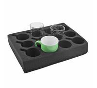 Wamovo Camper Roulotte Supporto Tazza per Imbragatura Vetro Lenti Halter