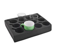 Wamovo Camper Roulotte Supporto Tazza per Imbragatura Vetro Lenti Halter