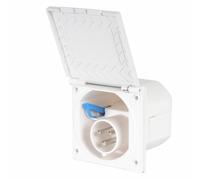 Wamovo Cee per Esterni Bianco 200-240V, 16A, 3 Pin IP44 Ruolotte