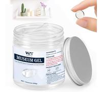WAN2TLK Museum Gel 340 g, colle en gel transparente amovible, per collezioni museali, pate a fixe, per la protezione di manufatti e oggetti fragili, antiquariato, vetro e ceramica