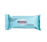 Wana - Waffand'Cream Barretta Proteica Cioccolato Fondente Ripiena Al Cocco. Senza glutine. Barretta da 43gr.