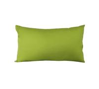 WANAM Federe per dormire, per casa, hotel, biancheria da letto, federa per cuscino in twill, 33 cm, verde erba, 60 x 80 cm