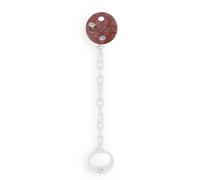 Wanapix | Catenella Portasucchietto Personalizzata | Catena per Succhietto per Neonati | Portasucchietto per Bambini | Inchiostri Atossici | 100% Personalizzato