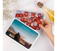 Wanapix | Cioccolatini Personalizzati Foto e Testo | Scatola San Valentino Originale | 22 Praline | Dolci | Idee Regalo Anniversario |19,5x13,5x5cm