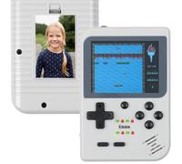 Wanapix | Console Retro Portatile Personalizzata | 256 Videogiochi Classici | Grafica a 8 Bit a Colori | Funziona con Batteria e si Ricarica tramite Cavo USB-C | Virus