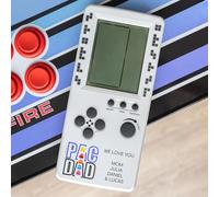 Wanapix | Console Retro Portatile Personalizzata | Retro Arcade - 26 Giochi Classici | Grafica Monocromatica | Batterie Incluse | Pac Dad | Festa del Papà