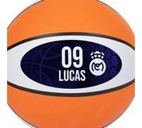 Wanapix | Pallone da Basket Personalizzato Decorativo | Piede di Supporto Incluso | Basket Bambino e Adulti | Personalizzato con Foto e Nome | Taglia 7 | Real MDRD