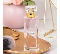 Wanapix | Profumo Personalizzato per Donna | Personalizzato con Nome e Testo | Floreale Fruttato Gourmand | Cristallo Inciso. 50 ml | Regalo Originale | Numero