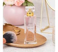 Wanapix | Profumo Personalizzato per Donna | Personalizzato con Nome e Testo | Floreale Fruttato Gourmand | Cristallo Inciso. 50 ml | Regalo Originale | Festa della Mamma