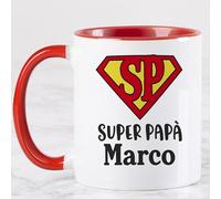 Wanapix | Tazza Festa del Papà Personalizzata | Idee Regalo Orignale | Regali per Papà | Prima Festa del Papà