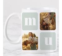 Wanapix | Tazza per Mamma | Tazza Personalizzata | Festa della Mamma Idee Regalo | 325ml | Collage Mum