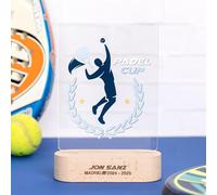 Wanapix | Trofeo Personalizzabile con Nome e Foto | Targa Personalizzata | Plexiglass | Base in Legno Naturale Inciso | 100% Personalizzato