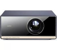 WANBO Proiettore X5 Pro 4K con WiFi e Bluetooth, proiettore per film all'aperto per casa, messa a fuoco automatica e keystone, 26 dB a basso rumore, 1080p nativo, proiettore intelligente con Netflix e