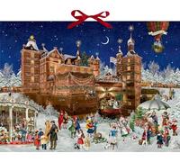 Wand-Adventskalender - Weihnachtszauber auf dem Schloss: (Schloss Merode)