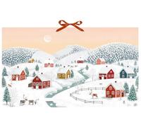 Wand-Adventskalender - Winterhäuser