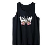Wanda Butterfly - Personalizzato Carino Nome Word Art Canotta
