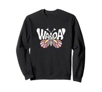 Wanda Butterfly - Personalizzato Carino Nome Word Art Felpa