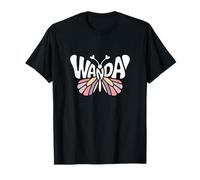 Wanda Butterfly - Personalizzato Carino Nome Word Art Maglietta