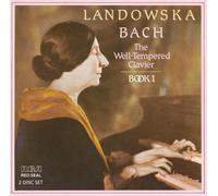 Wanda Landowska Bach: The Well-Tempered Clavier, Book 1 (CD)