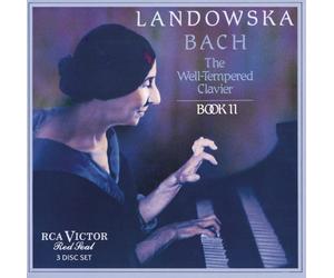 Wanda Landowska Bach: The Well-Tempered Clavier, Book II (CD)