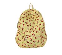 Wander Zaini Uomo Zaino Ciliegia, e zaino per computer portatile kawaii, elegante zaino da viaggio per le donne Zaini a buon mercato, giallo., taglia unica