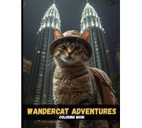 WanderCat Adventures: A Traveling Cat’s Global Coloring Journey