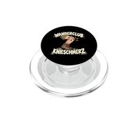 WANDERCLUB KNIESCHMERZ Wanderer Humor Wandern Berge PopSockets PopGrip per MagSafe