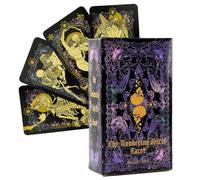 Wanderer Card Divination Game Carta Tarocchi Principiante Dialogo Anima Carta Significativa Rivela Mistero Velo,Carta Di Divinazione Wanderer Carta Commemorativa Oracle Divination Gift(78 Pezzi)