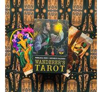 WANDERER'S Tarocchi Carte Con Libro Mind Possibilities Lo Scarabeo Velluto Borsa