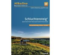 Wanderführer Schluchtensteig: Quer durch den Naturpark Südschwarzwald, 6 Etappen, 119 km, 1:35.000