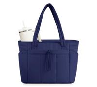 Wandering Nature Borsa tote con portabicchieri, scomparto per laptop e custodia per trolley per viaggi, lavoro, infermiere, donne