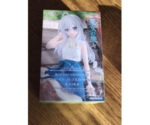 Wandering Witch The Journey Of Elaina Figure FuRyu Elaina 14 Cm Noodle Stopper