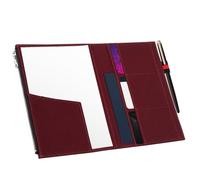 WANDERINGS Astuccio Con Cerniera E Tasche Per Carte Taccuini Da Viaggio - Formato A5 14x21 cm - Tessuto In Cotone 100% Resistente - Accessorio Per Planner E Quaderni Ricaricabili