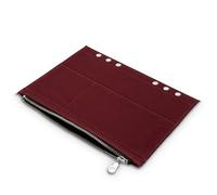 Wanderings Custodia con Cerniera per Raccoglitore A5 a 6 Anelli - 21x14 cm / 8,25" x 4,25" (Custodia A5) - Astuccio Accessori per Planner Ricaricabili - Compatibile con Filofax