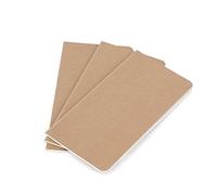 Wanderings Inserti di Ricambio per Diario di Viaggio - Carta Quadretti - Confezione da 3 - RRicariche per Diari, Agende e Planner di Viaggio in Pelle - Grid Travel Notebook Inserts - 21 x 11 cm