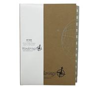 Wanderings Inserti Planner Calendario 2027 - Color Avorio - Ricarica Calendario Mensile e Settimanale per Raccoglitore ad Anelli A5, Compatibile Filofax - 21 x 14,2 cm - Set. 2026 - Dic. 2027