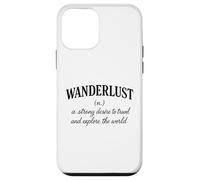 Wanderlust Definizione Viaggi Avventura Explorer Viaggi nel mondo Custodia per iPhone 12 mini