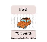 Wanderlust Word Search Puzzle Book: Word Searches with Easy to Read Print About Travel, Cities & More | 6x9 inches, 110 page