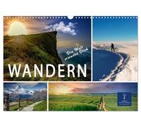 Wandern - die Welt erwartet Dich (Wandkalender 2027 DIN A3 quer), CALVENDO Monat